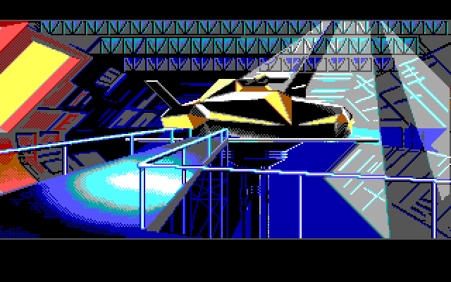 Nova 9: The Return of Gir Draxon IBM PC/Compatibles Screenshot: This is the players tank.