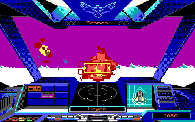 Nova 9: The Return of Gir Draxon IBM PC/Compatibles Screenshot: Enemy destroyed!