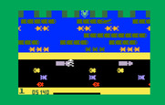 Frogger for Intellivision - Ouch, hit by a truck!