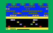 Frogger for Intellivision - Game start...crossing the road.