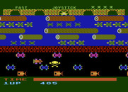 Frogger for Atari 5200 - Don't get run over by cars!