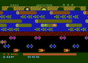 Frogger for Atari 5200 - Help the lady frog for bonus points.