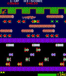 Frogger for Arcade - Avoid the crocodiles starting on round 2.