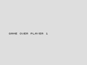 Frogger for ZX81 / Timex Sinclair 1000 - Game over.
