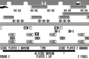 Frogger for Macintosh - Squash! Our frog was hit by a car.