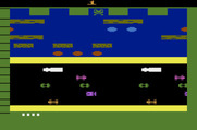 Frogger for Atari 2600 - Starting screen.