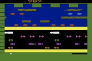 Frogger for Atari 2600 - My frog was run over by a car!