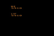 Frogger for Atari 2600 - Game over; here's my new high score.