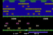 Frogger for Atari 2600 - Game start.