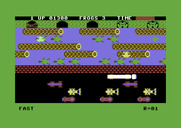 Frogger for Commodore 64 - Almost reached the end...