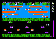 Frogger for Apple II - Almost to the end...