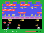 Frogger for TI-99/4A - Don't fall in the water...
