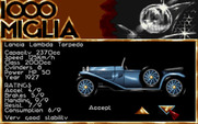 1000 Miglia for IBM PC/Compatibles - Another one of the available cars.