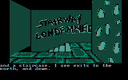 Sorcerer of Claymorgue Castle for IBM PC/Compatibles - This stairway doesn't seem safe, does it?