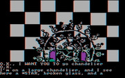 Sorcerer of Claymorgue Castle for IBM PC/Compatibles - I smashed the chandelier...
