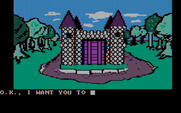 Sorcerer of Claymorgue Castle for IBM PC/Compatibles - Game start.