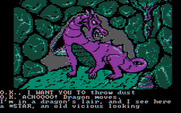 Sorcerer of Claymorgue Castle for IBM PC/Compatibles - This dragon might not be friendly!