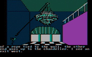 Sorcerer of Claymorgue Castle for IBM PC/Compatibles - There's a large chandelier here!