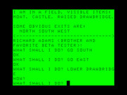 Sorcerer of Claymorgue Castle for TRS-80 Color Computer - There has to be a way into this castle...