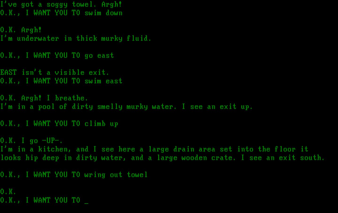 Sorcerer of Claymorgue Castle IBM PC/Compatibles Screenshot: Exploring the area and picking up a few items.