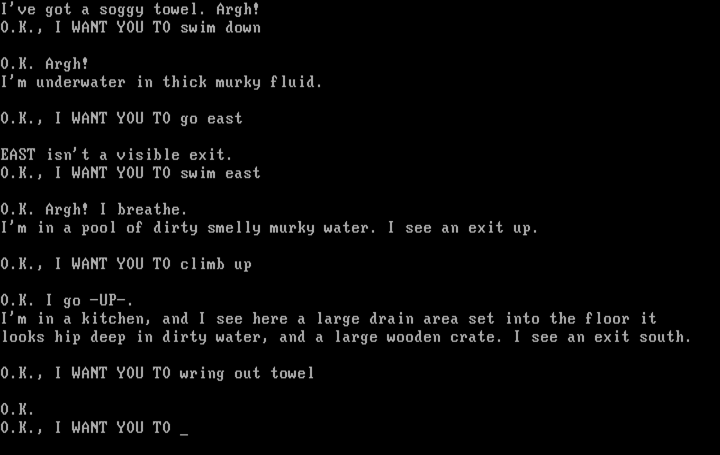Sorcerer of Claymorgue Castle IBM PC/Compatibles Screenshot: Exploring the area and picking up a few items.