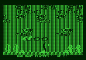 Frogger II: ThreeeDeep! for Apple II - One or two players?