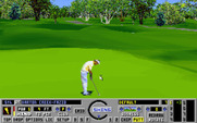Links: Championship Course - Barton Creek for IBM PC/Compatibles - Putting on the fifth green.