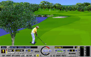 Links: Championship Course - Barton Creek for IBM PC/Compatibles - 2nd hole; watch out for water!