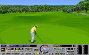 Links: Championship Course - Barton Creek for IBM PC/Compatibles - Teeing off on the fifth hole.