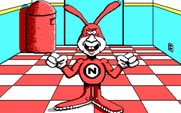 Avoid the Noid for IBM PC/Compatibles - The Noid laughs when it smashes your pizza.