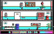 Avoid the Noid for IBM PC/Compatibles - Inside the building on the first floor.
