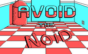 Avoid the Noid for IBM PC/Compatibles - Title screen.
