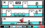 Avoid the Noid for IBM PC/Compatibles - On many floors you need to collect keys to unlock doors.