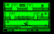 Avoid the Noid for IBM PC/Compatibles - Falling through a trap door in the floor.