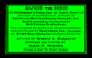 Avoid the Noid for IBM PC/Compatibles - Credits.