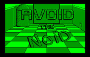 Avoid the Noid for IBM PC/Compatibles - Title screen.