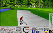 Links 386 Pro for IBM PC/Compatibles - Selecting a club...