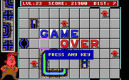 Pipe Dream for IBM PC/Compatibles - Game over.