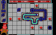 Pipe Dream for IBM PC/Compatibles - The speed also increases as the game progresses...
