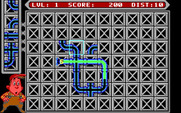 Pipe Dream for IBM PC/Compatibles - Game start.