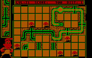 Pipe Dream for IBM PC/Compatibles - Various types of obstacles start to appear...