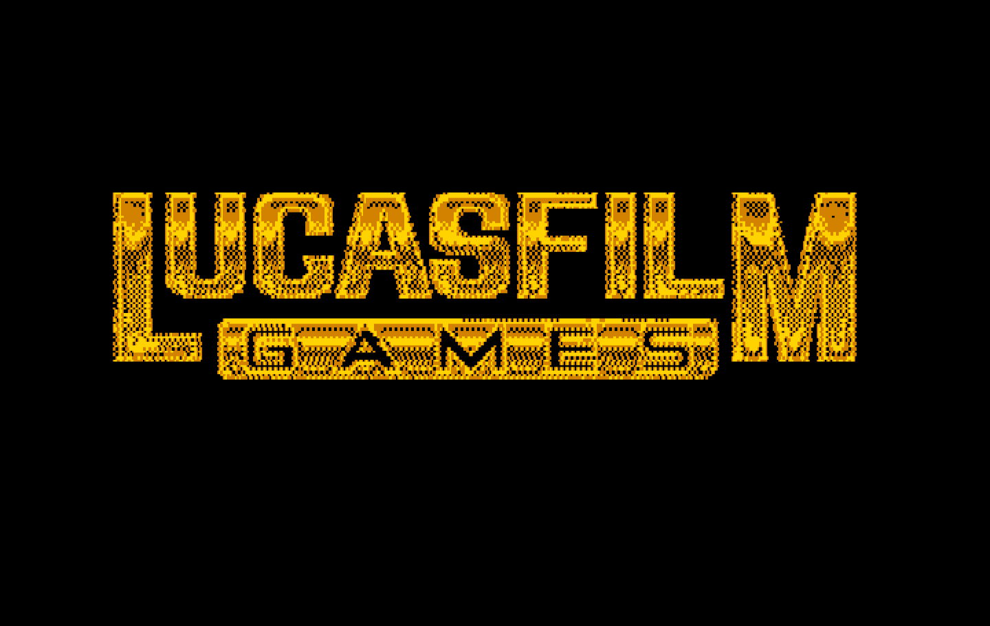 Pipe Dream IBM PC/Compatibles Screenshot: Lucasfilm Games logo.