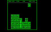 Pipe Dream for IBM PC/Compatibles - Bonus round; build a pipe by dropping blocks into place.