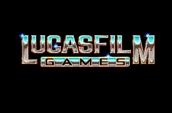 Pipe Dream Apple IIgs Screenshot: Lucasfilm Games logo.