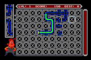 Pipe Dream for Apple IIgs - Game start.