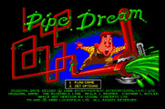 Pipe Dream for Apple IIgs - Title screen.