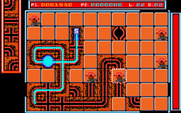 Pipe Dream for Amiga - Those bulb shaped pipes slow down the flooz...