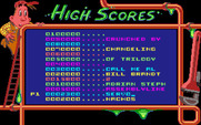 Pipe Dream for Amiga - High scores.