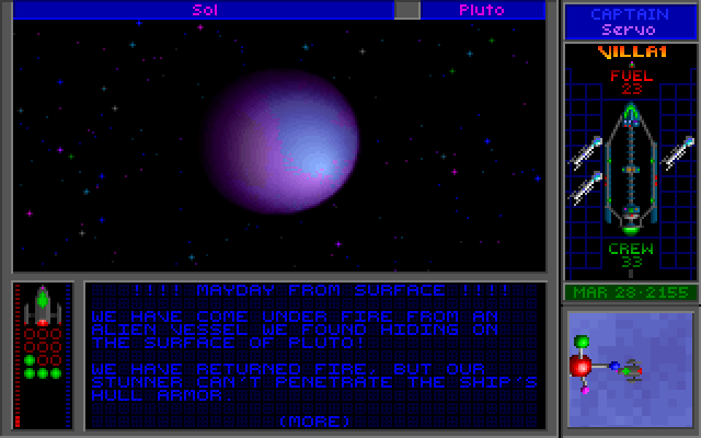 Star Control II IBM PC/Compatibles Screenshot: Found something on the surface?