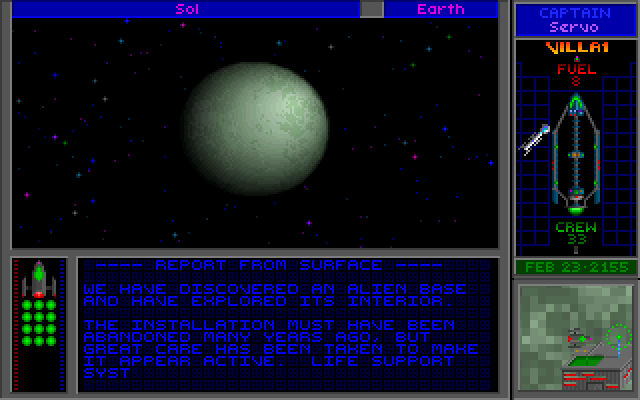 Star Control II IBM PC/Compatibles Screenshot: A report from the moon...